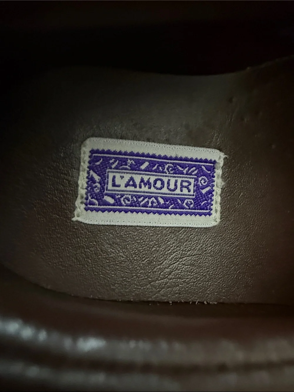L'Amour Boys Leather Lace Up Shoes